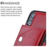iPhone Leather Wallet Case - rulesfitness