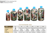 Camouflage Floating Bag - rulesfitness