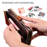 Leather Case For Many Samsung Models & Wallet Stand Holder Phone