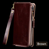 Leather Case For Many Samsung Models & Wallet Stand Holder Phone