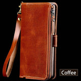 Leather Case For Many Samsung Models & Wallet Stand Holder Phone