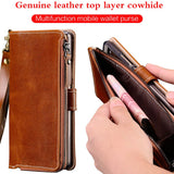 Leather Case For Many Samsung Models & Wallet Stand Holder Phone