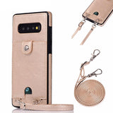 Leather Wallet Card Case For Samsung - rulesfitness