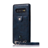 Leather Wallet Card Case For Samsung - rulesfitness