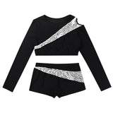Shiny Sequins Dance Set - rulesfitness