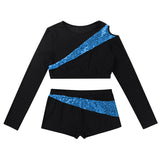 Shiny Sequins Dance Set - rulesfitness