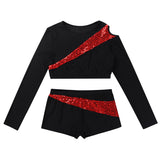 Shiny Sequins Dance Set - rulesfitness