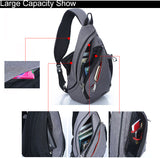 Unisex Chest Shoulder Backpack - rulesfitness