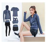 4Pcs / 5Pcs Yoga Sport Set - Rulesfitness