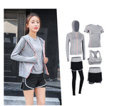4Pcs / 5Pcs Yoga Sport Set - Rulesfitness