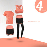4Pcs / 5Pcs Yoga Sport Set - Rulesfitness