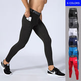 Men's Elastic Running Leggings - rulesfitness