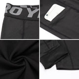 Men's Elastic Running Leggings - rulesfitness