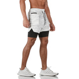 Men 2 In 1 Sport Shorts - Rulesfitness