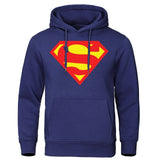 Hooded Supermann Sweatshirt - rulesfitness