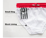 Men Striped Swimwaer - Rulesfitness