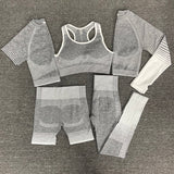Women 2/3/5 Pcs Yoga Set - rulesfitness