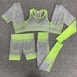 Women 2/3/5 Pcs Yoga Set - rulesfitness