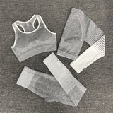 Women 2/3/5 Pcs Yoga Set - rulesfitness