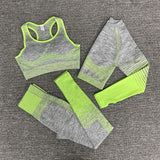 Women 2/3/5 Pcs Yoga Set - rulesfitness
