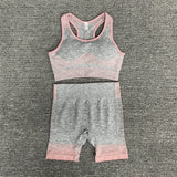 Women 2/3/5 Pcs Yoga Set - rulesfitness