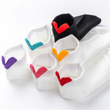 6 Pair Heart Ankle Socks - Rulesfitness
