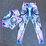 2Pcs. Crop Top Leggings