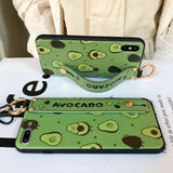 Avocado Pattern Iphone Case - rulesfitness