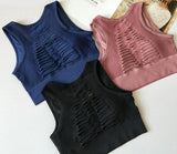 Crop Top with Removable Cups - Rulesfitness