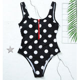 Zipper One Piece Swimsuit - Rulesfitness