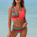 Bikini Set With Front Zipper - Rulesfitness