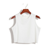 Crop Tank Top T-Shirt - rulesfitness