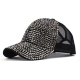 Shiny Rhinestone Baseball Cap - rulesfitness
