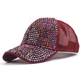 Shiny Rhinestone Baseball Cap - rulesfitness