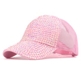 Shiny Rhinestone Baseball Cap - rulesfitness
