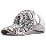 Shiny Rhinestone Baseball Cap - rulesfitness