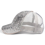 Shiny Rhinestone Baseball Cap - rulesfitness
