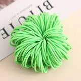 100Pcs/Lot Rubber Hair Band - Rulesfitness