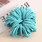 100Pcs/Lot Rubber Hair Band - Rulesfitness