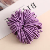 100Pcs/Lot Rubber Hair Band - Rulesfitness