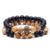 Stone Beaded Charm Bracelets - rulesfitness