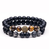 Stone Beaded Charm Bracelets - rulesfitness
