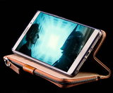 Leather Case For Many Samsung Models & Wallet Stand Holder Phone