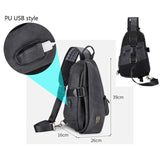 Unisex Chest Shoulder Backpack - rulesfitness