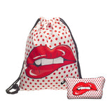 2 Pcs/Set Backpack And Cosmetic Bag - rulesfitness